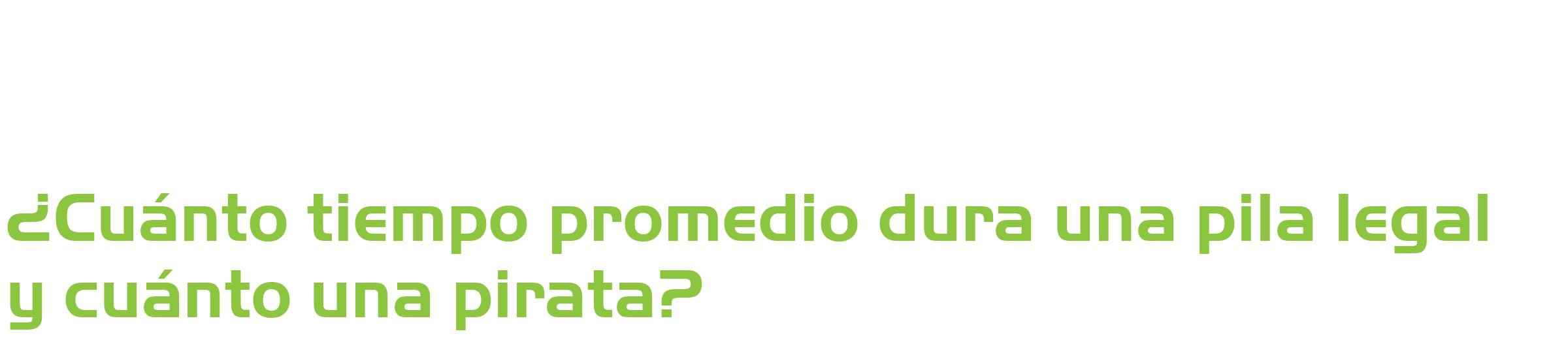 Las pilas contaminan, si o no