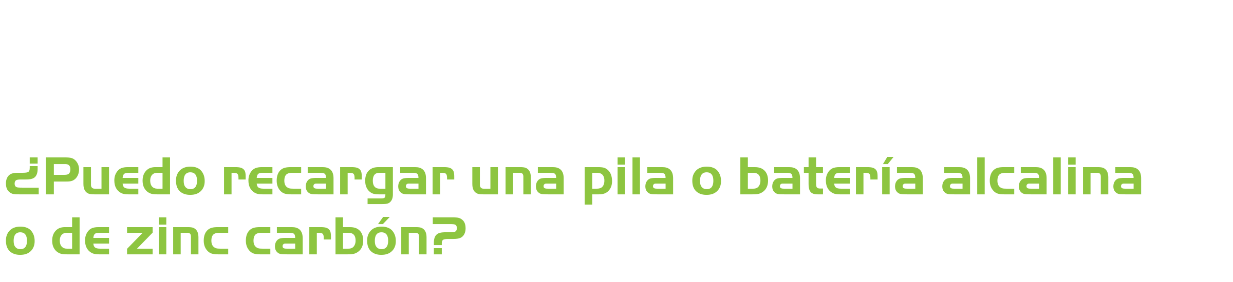 Las pilas contaminan, si o no