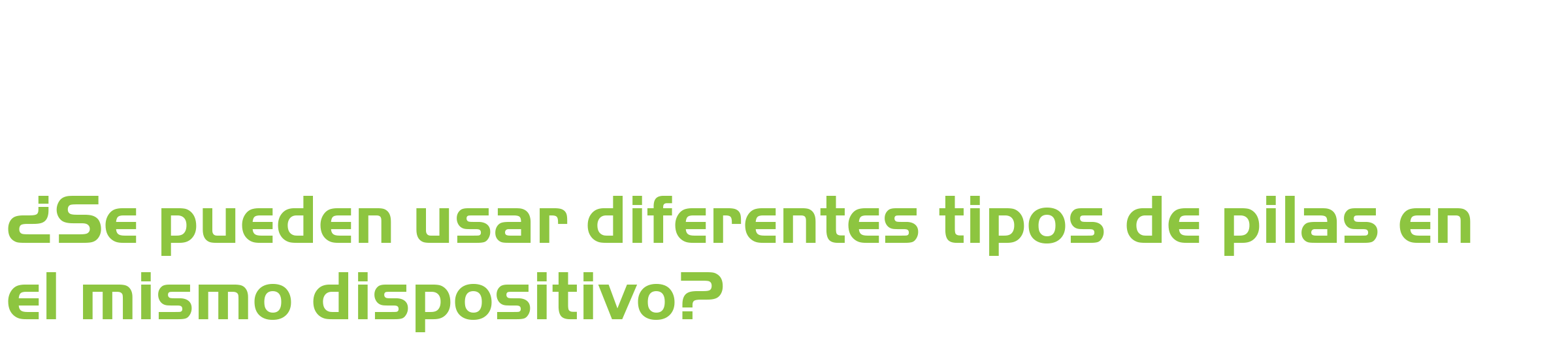 Las pilas contaminan, si o no